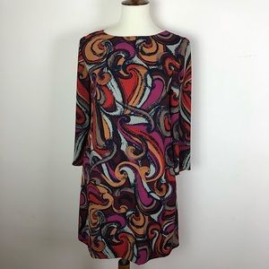 Anthropologie Maeve Flavia Swirl Dress XS